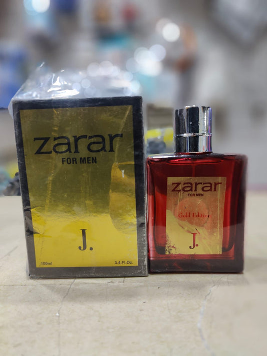 Zarar Gold Edition for Men by J. – Eau de Parfum (100ml)